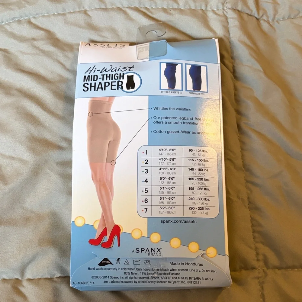 ASSETS by Sara Blakely Hi-Waist Shaper in Nude Size 4
